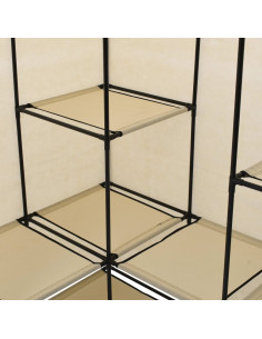 Armadio Angolare Crema 130x87x169 cm