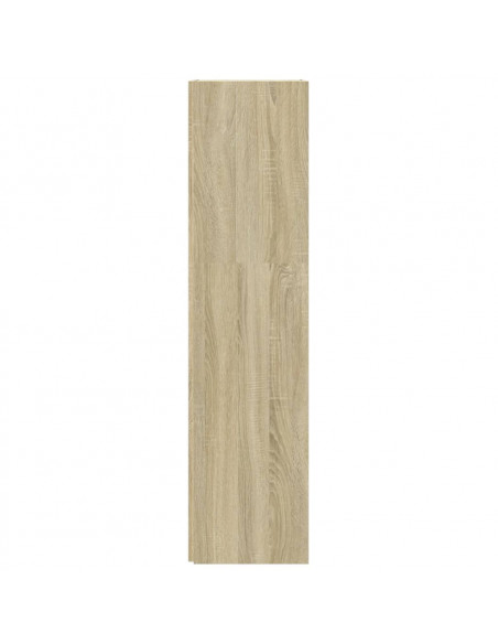 Armadio Angolare Rovere Sonoma 33x33x132 cm in Truciolato