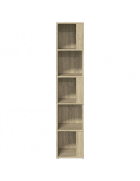 Armadio Angolare Rovere Sonoma 33x33x164,5 cm in Truciolato