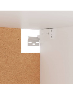 Armadio Bianco 100x32,5x35 cm in Legno Multistrato