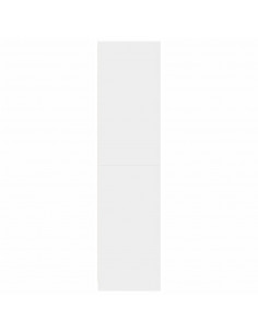 Armadio Bianco 30x50x200 cm in Legno Multistrato