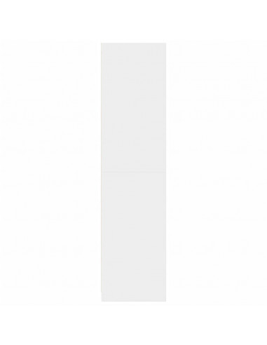 Armadio Bianco 30x50x200 cm in Legno Multistrato