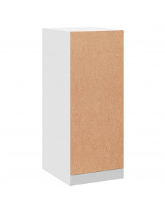 Armadio Bianco 48x41x102 cm in Legno Multistrato