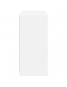 Armadio Bianco 77x48x102 cm in Legno Multistrato