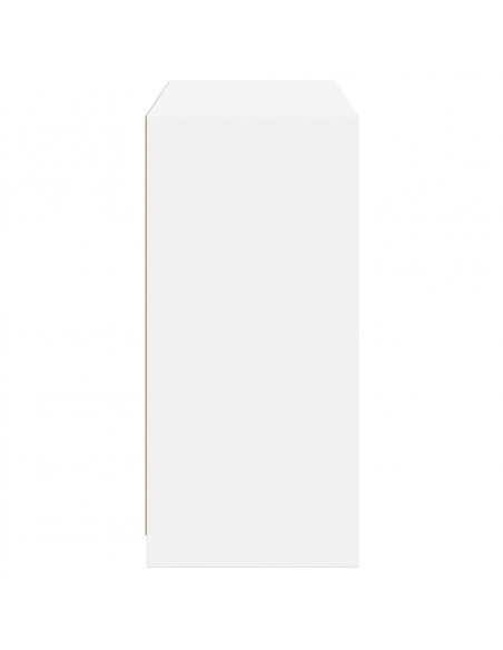 Armadio Bianco 77x48x102 cm in Legno Multistrato