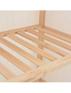 Armadio Bianco 79x40x170 cm in Tessuto