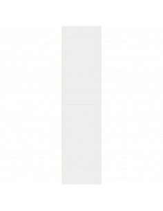 Armadio Bianco 80x50x200 cm in Legno Multistrato