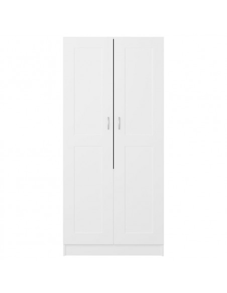 Armadio Bianco 82,5x51,5x180 cm in Legno Multistrato