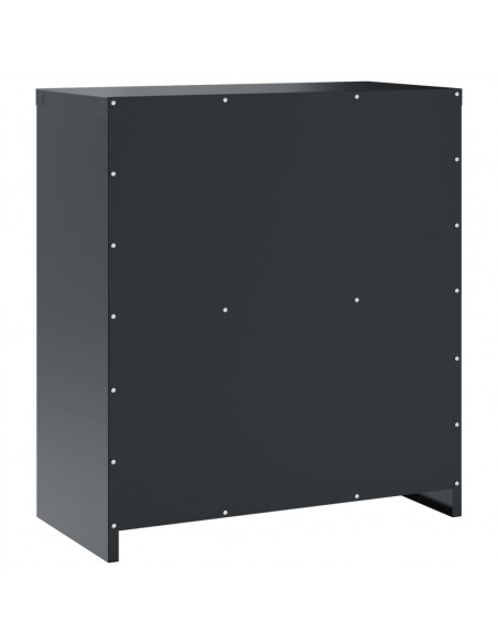 Armadio Classificatore Antracite 79x40x90 cm in Acciaio