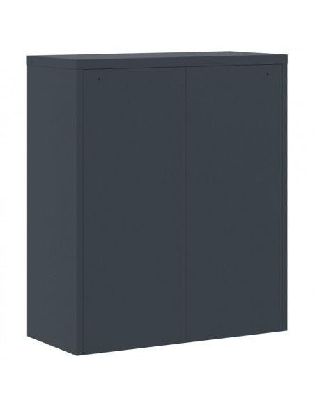 Armadio Classificatore Antracite 90x40x105 cm in Acciaio