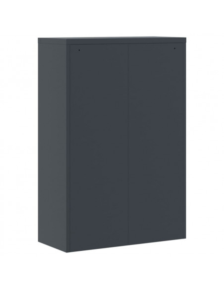 Armadio Classificatore Antracite 90x40x140 cm in Acciaio