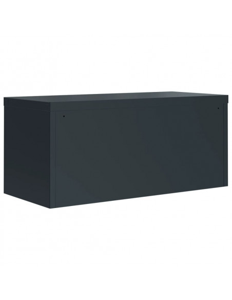 Armadio Classificatore Antracite 90x40x40 cm in Acciaio