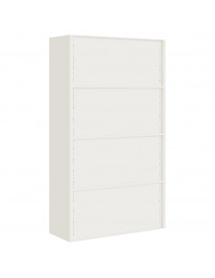 Armadio Classificatore Bianco 105x40x180 cm in Acciaio
