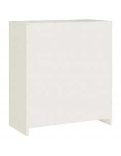 Armadio Classificatore Bianco 79x40x90 cm in Acciaio