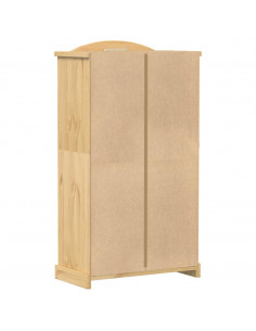 Armadio Corona 102x52x186 cm in Legno Massello di Pino