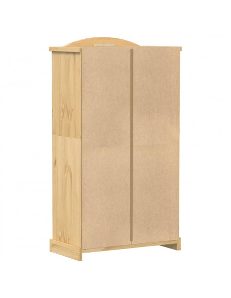 Armadio Corona 102x52x186 cm in Legno Massello di Pino