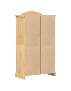 Armadio Corona 102x52x186 cm in Legno Massello di Pino