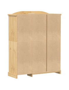 Armadio Corona 151,5x52x186 cm in Legno Massello di Pino