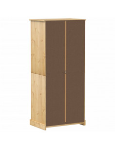 Armadio Corona 76x50x170 cm in Legno Massello di Pino