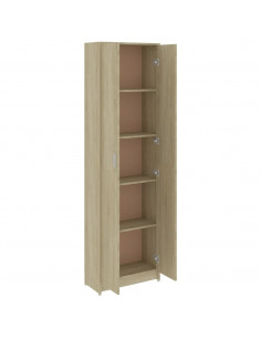 Armadio Corridoio Rovere Sonoma 55x25x189 cm Legno Multistrato