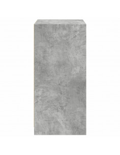 Armadio Grigio Cemento 48x41x102 cm in Legno Multistrato