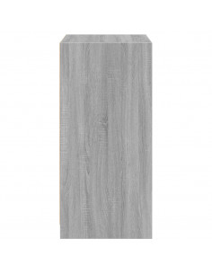 Armadio Grigio Sonoma 48x41x102 cm in Legno Multistrato