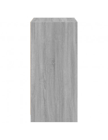 Armadio Grigio Sonoma 48x41x102 cm in Legno Multistrato
