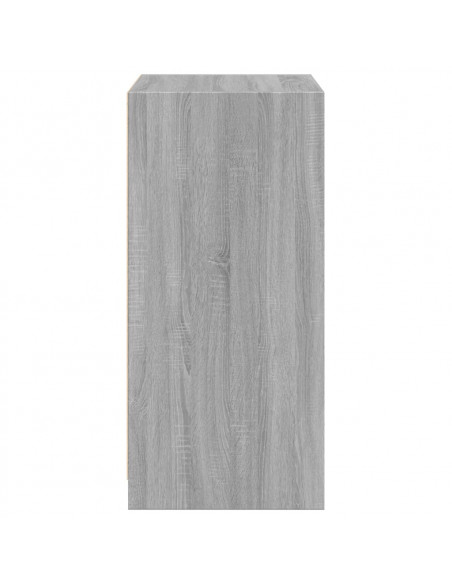 Armadio Grigio Sonoma 48x41x102 cm in Legno Multistrato