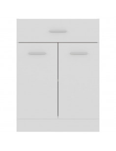 Armadio Inferiore con Cassetto Bianco 60x46x81,5 cm Multistrato
