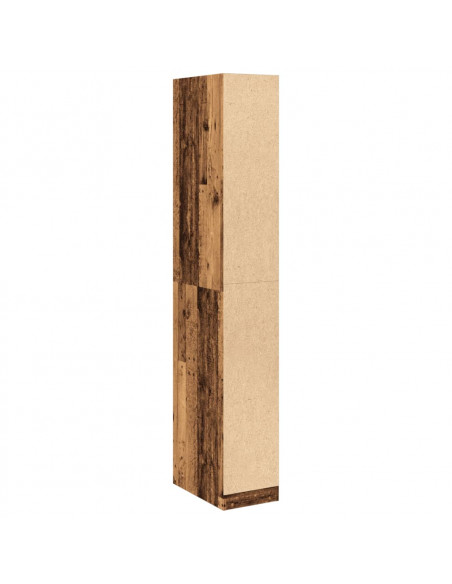 Armadio Legno Antico 30x50x200 cm in Legno Multistrato