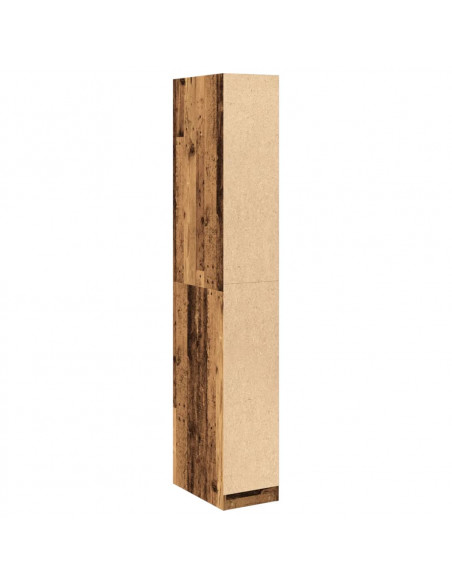 Armadio Legno Antico 30x50x200 cm in Legno Multistrato