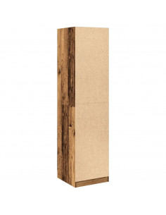 Armadio Legno Antico 50x50x200 cm in Legno Multistrato