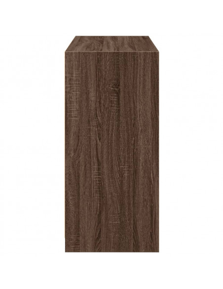 Armadio Marrone Sonoma 77x48x102 cm in Legno Multistrato