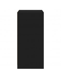 Armadio Nero 48x41x102 cm in Legno Multistrato