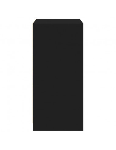 Armadio Nero 48x41x102 cm in Legno Multistrato