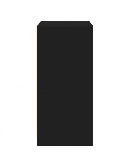 Armadio Nero 48x41x102 cm in Legno Multistrato