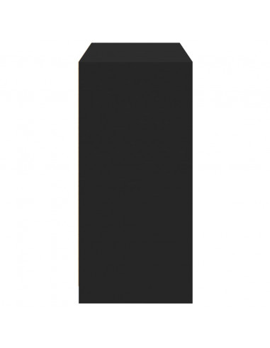Armadio Nero 77x48x102 cm in Legno Multistrato