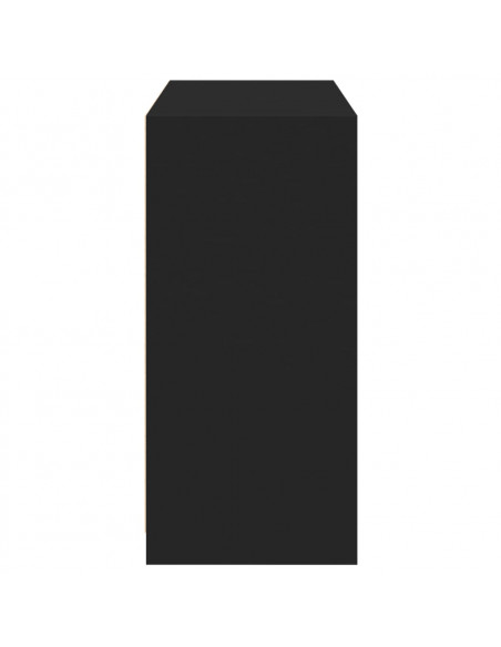Armadio Nero 77x48x102 cm in Legno Multistrato