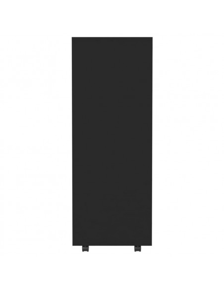 Armadio Nero 80x40x110 cm in Truciolato