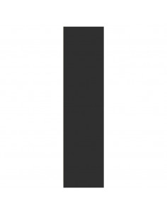 Armadio Nero 80x50x200 cm in Legno Multistrato