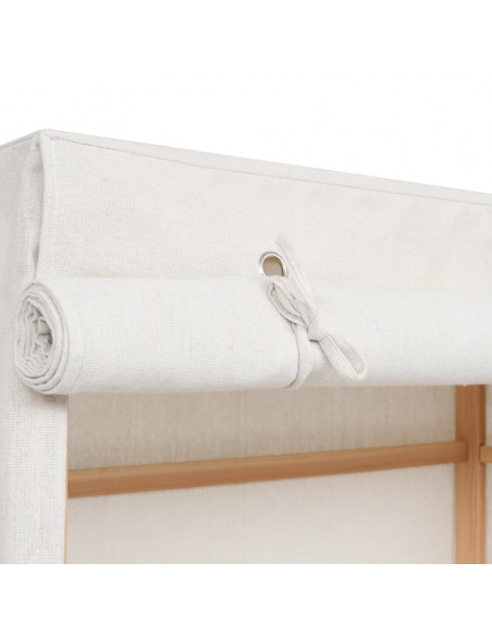 Armadio per Indumenti a 3 Ripiani 79x40x170 cm
