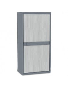Armadio plastica Terry 1002563 WAVE Jumbo 2900 Grigio chiaro e scuro G