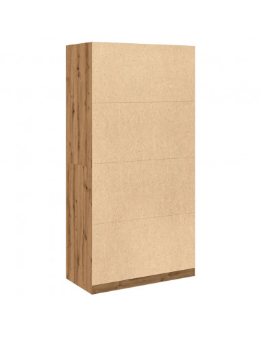 Armadio Rovere Artigianale 100x50x200 cm in Legno Multistrato