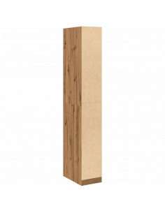 Armadio Rovere Artigianale 30x50x200 cm in Legno Multistrato