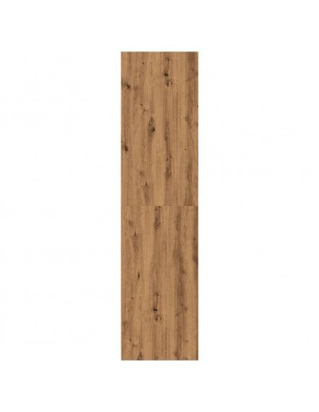 Armadio Rovere Artigianale 30x50x200 cm in Legno Multistrato