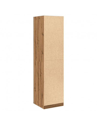 Armadio Rovere Artigianale 50x50x200 cm in Legno Multistrato