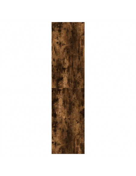 Armadio Rovere Fumo 30x50x200 cm in Legno Multistrato