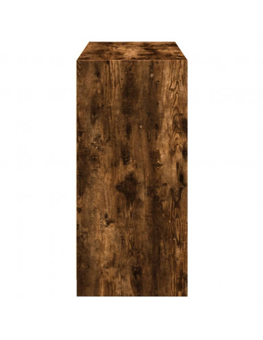 Armadio Rovere Fumo 77x48x102 cm in Legno Multistrato