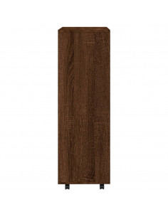 Armadio Rovere Marrone 80x40x110 cm in Legno Multistrato