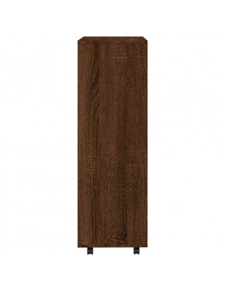 Armadio Rovere Marrone 80x40x110 cm in Legno Multistrato